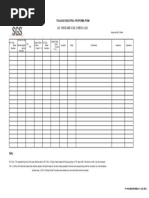 Ac Yoke and Coil Check Log: Thailand Industrial Proforma Form