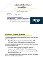 Parallel and Distributed Algorithms