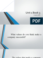 Unit 1 Book 3: Company Culture