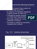 Drive Trains Serve The Following Functions