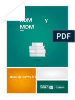 RDM Y MDM: Bbbbase de Datos Ii B