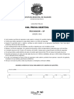 Caderno de Questões Valinhos