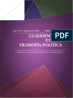 Cuadernos de Etica y Filosofia Politica, v. 8, Ano 2019 (Aspefip)