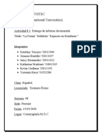 Informe de Investigación Documental