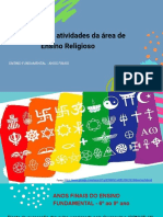 Sugestões de Atividades Na Área de Ensino Religioso - Anos Finais EF PDF