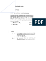 Computation of Earthquake Loads