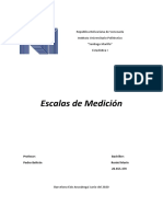 Escalas de Medicion.