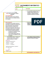 Razonamiento Matematico: Carlos Josue Agelvis Altuve