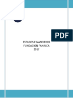 2.estados Financieros Año 2017 Fundación Fanalca