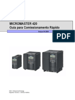 Comissionamento Rápido MM 420 PDF