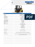 Fichas Komatsu FG30T-17