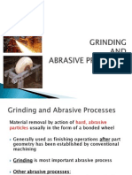 Abrasive Processes