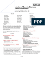 Guide For Evaluation of Concrete Structures Prior To Rehabilitation