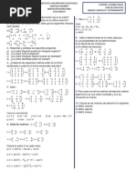 GUÍA DE EJERCICIOS Álgebra Lineal