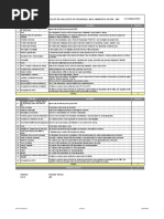 Checklist DE AVALIAÇÃO DE SEGURANÇA, MEIO AMBIENTE E SAÚDE - SMS