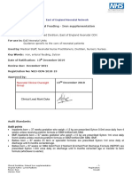 Clinical Guideline: Enteral Feeding - Iron Supplementation: Neonatal Clinical Oversight Group