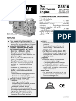 Catálogo Motor - Generador Cat-3516