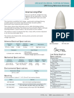 GPS-TMG-20N, 20 DB Internal Amplifi Er: GPS Timing Reference Antennas