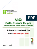 Aula 3 - Coleta e Transporte de Esgoto PDF