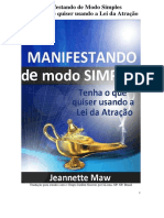 LDA - Livro - Jeannette Marrow - Manifestando Facilmente