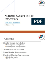 Numeral System and Its Importance: Hong@Is - Naist.Jp