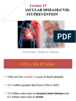 Lecture 15 Cardiovascular Disease