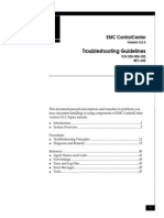 EMC Control Center Troubleshooting