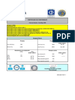 5 Resultados de Conformidad Cemento Tipo GU - Produccion Del 11 Al 17 Mayo 2020