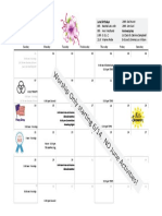 06 June Calendar