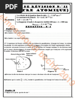 Série de Révision (++corrigé) N°11 ..Spectres Atomiques PDF