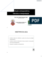 Vídeo-Aula 11 - Cálculos Antropométricos PDF