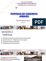 Partidas de Concreto Armado 