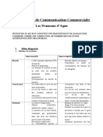 Etude de Cas de Communication Commerciale:: Les Pruneaux D'agen