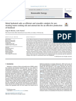 7 Metal Hydrated-Salts As Efficient and Reusable Catalysts For Pretreating Waste Cooking Oils and Animal Fats For An Effective Production