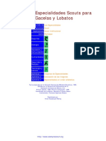 Especialidades Manada