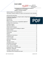 Consideraciones Sobre El Control Interno