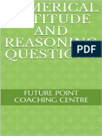 Numerical Aptitude and Reasonin - FUTURE POINT COACHING CENTRE