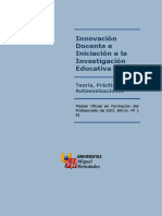 Innovacion Docente e Iniciación A La Investigación