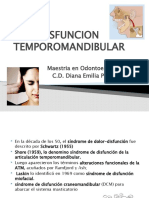 Disfuncion Temporomandibular Exposicion