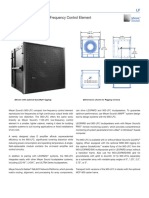 Compact Low Frequency Control Element: Datasheet LF