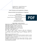 Halal Certification and Its Application in Malaysia Malezya'da Helâl Gıda Sertifikasyonu Ve Uygulaması Adem Yıldırım