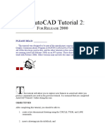 Utocad Tutorial 2:: or Elease