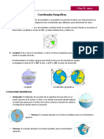 Coordenadas Geográficas 6TO PRIM.