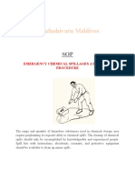 Emergency Chemical Spillages Procedure