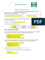 Soluciones Mates 6º Última Semana