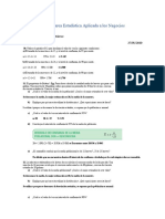 Octava Tarea Estadística Aplicada A Los Negocios