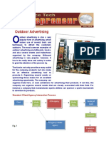 Outdoor Advertising: Standard Client-Agency Interaction Process