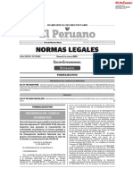 Decreto Supremo N 103-2020-PCM 