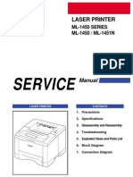 Samsung ML-1440 ML-1450 Repair Service Manual