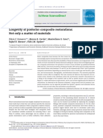 Longevity of Posterior Composite Restorations: Not Only A Matter of Materials